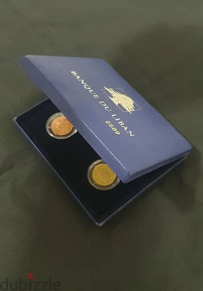 Lebanon Proof Set Coin 3 Pieces