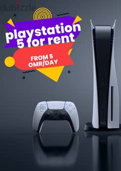 PLAYSTATION FOR DAILY RENT