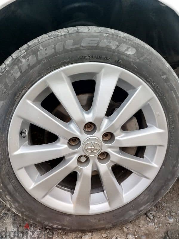 original 4 alloy wheels for sale size 16 for corolla 0