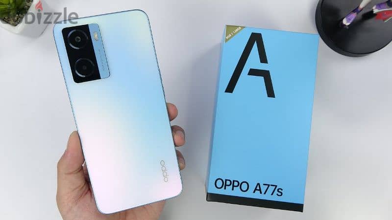 OPPO A77s (8GB | 128GB) Navy Blue Color 2