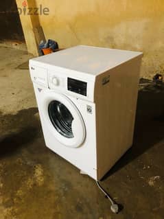 LG front load washing machine 7 kg