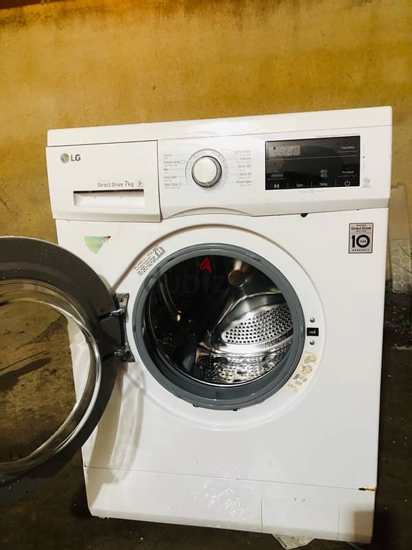 LG front load washing machine 7 kg 7