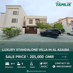 Luxury Standalone Villa for Sale in Al Azaiba | REF 554TB