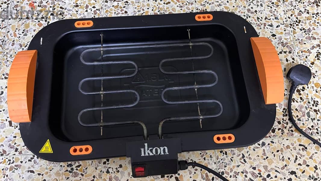 IKON ELECTRIC BBQ GRILL-USED ONLY ONE TIME- ALGHUBRA 2