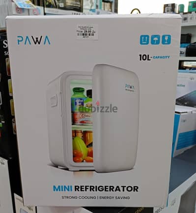 Pawa Mini Refrigerator White