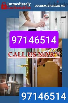 Lock door open fix repair all kind house service