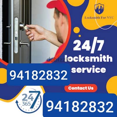 Lock door open fix repair all kind locksmith house service