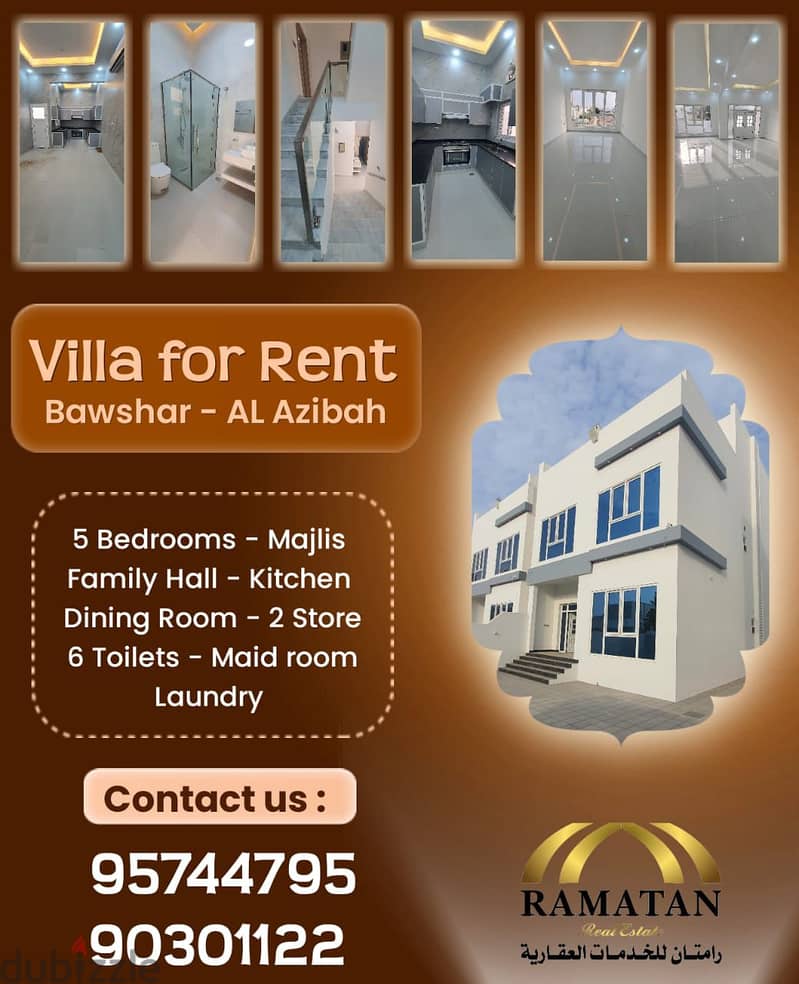 RV 67 - LUX BRAND NEW 5BHK VILLA IN AZAIBAH 1