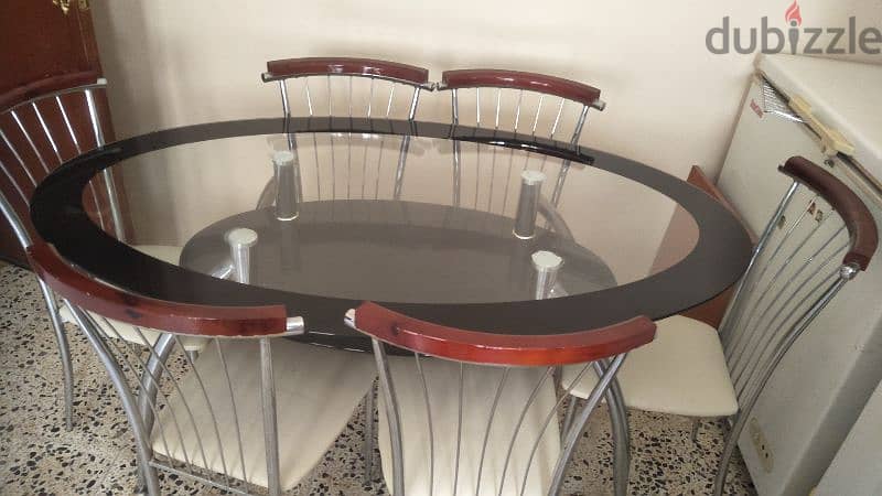 Dinning Table with 6 Chairs 1