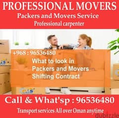 HOUSE MOVING & PACKING TRANSPORT SERVICE OMAN