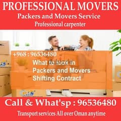 HOUSE MOVING & PACKING TRANSPORT SERVICE OMAN