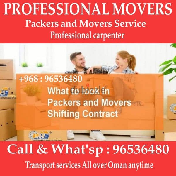 HOUSE MOVING & PACKING TRANSPORT SERVICE OMAN 0