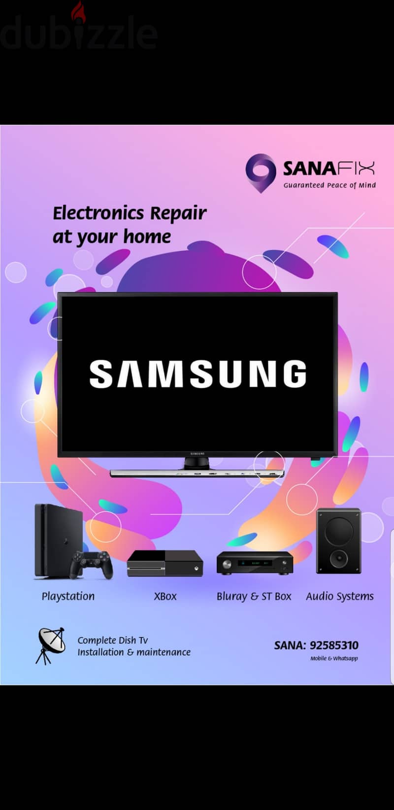 SONY SAMSUNG LG SMART NORMAL LED LCD TV RAPAIRING 2