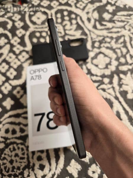 Oppo a78 256gb 8gb almost new condition 2