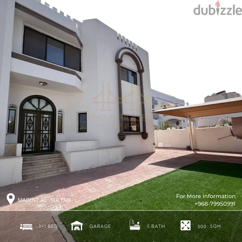 Fully Furnished Villa for rent in Madinat Sultan Qaboos 0