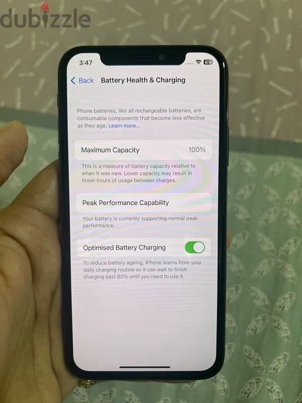 iphone X - like new, unbeatable price with new display and battery64gb 2