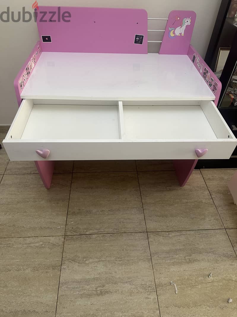 Kids Desk - Pink 3