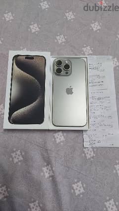 iphone 15 pro max only one month used