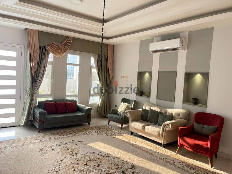 Luxury villa in Hail Furnished  فيلا فاخره في الحيل مفروشه 1