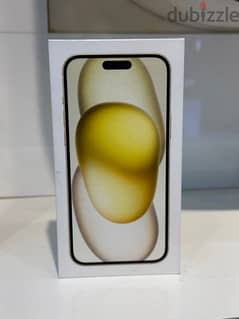 iPhone 15 plus 128GB Yellow