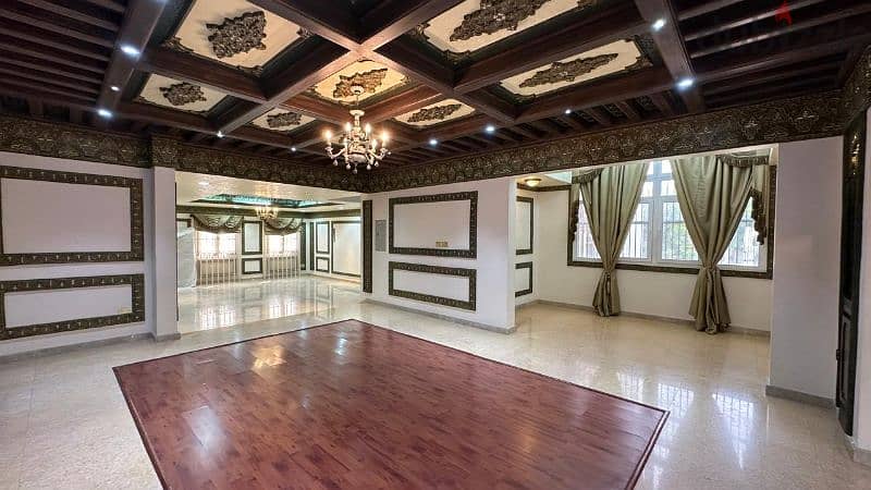 4 + 1 spacious villa at qurum 7