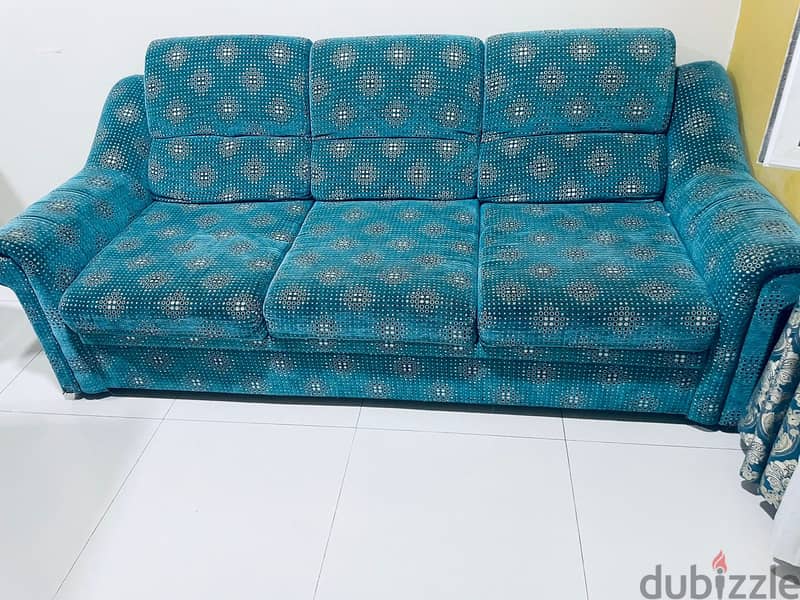 Sofa with Table and Fridge 5