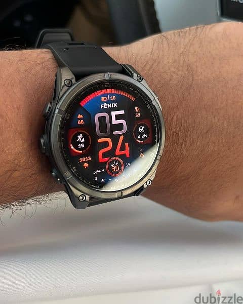 garmin fenix 8 Amoled 47 MM ساعة جرمن الذكية فينكس ٨ اموليد 3