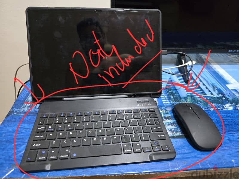 Wireless Keyboard with Mouse | Computer,Tablet,Smartphone 0