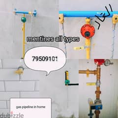 I do instalation kitchen gas pipeline home