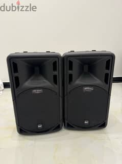 RCF speakers 800 watts for Rent