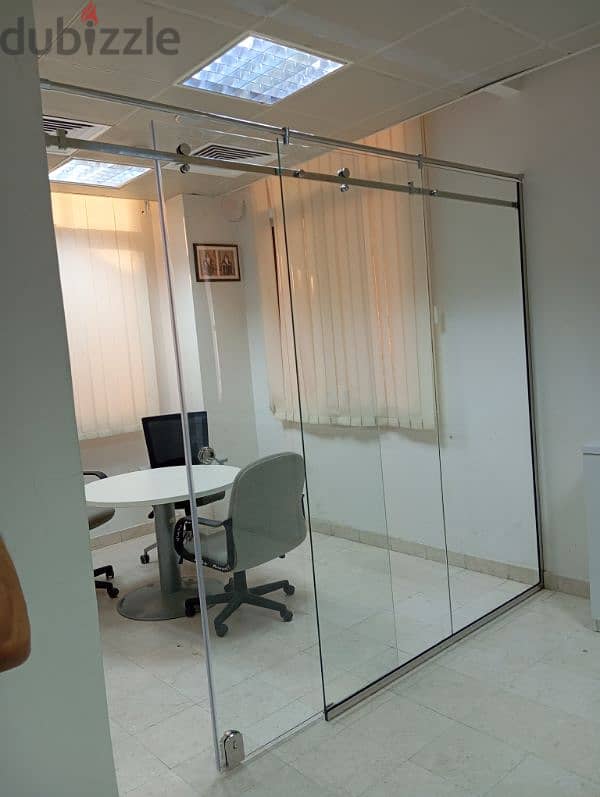 Sliding Tempar glass door. . 10mm glass 2