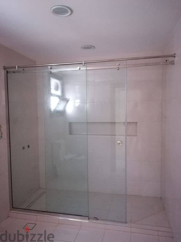 Sliding Tempar glass door. . 10mm glass 6