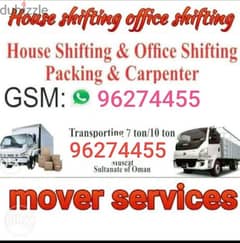 House shiffting Experience carpenter service