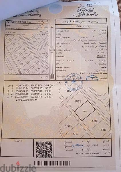 إبراء الفليج الجديدة خلف مجمع المحاكم قرب جميع الخدمات وسط المنازل 0