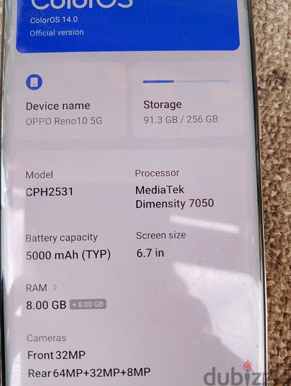 oppo reno 5g 256gb 6