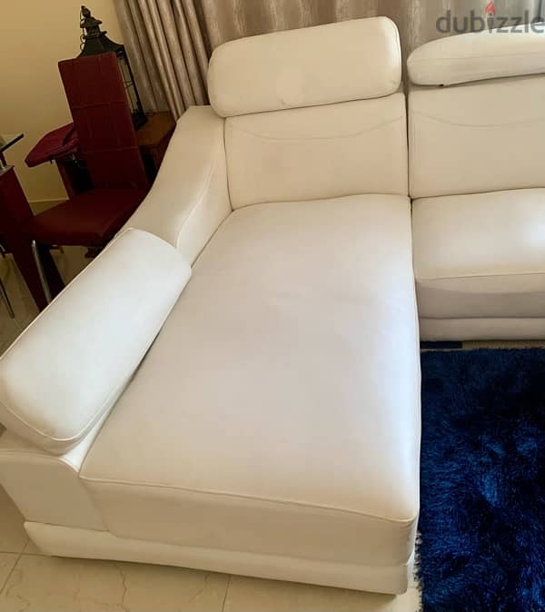 sofa + cover for sale 1