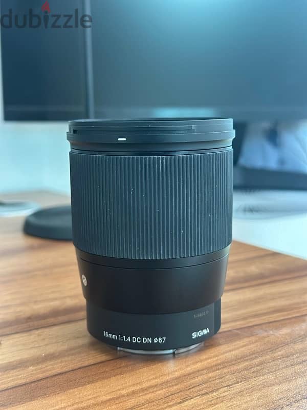 The new SIGMA 16mm F1.4 DC DN 1