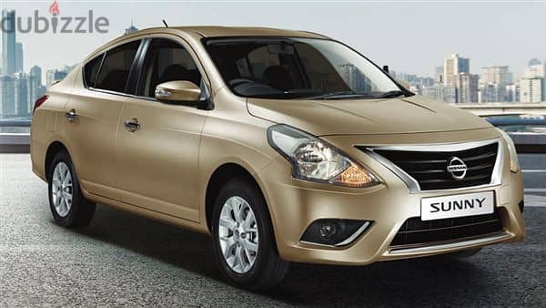 Nissan Sunny for Monthly Rent 1