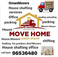 HOUSE MOVING & PACKING TRANSPORT SERVICE OMAN