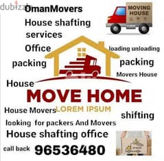 HOUSE MOVING & PACKING TRANSPORT SERVICE OMAN