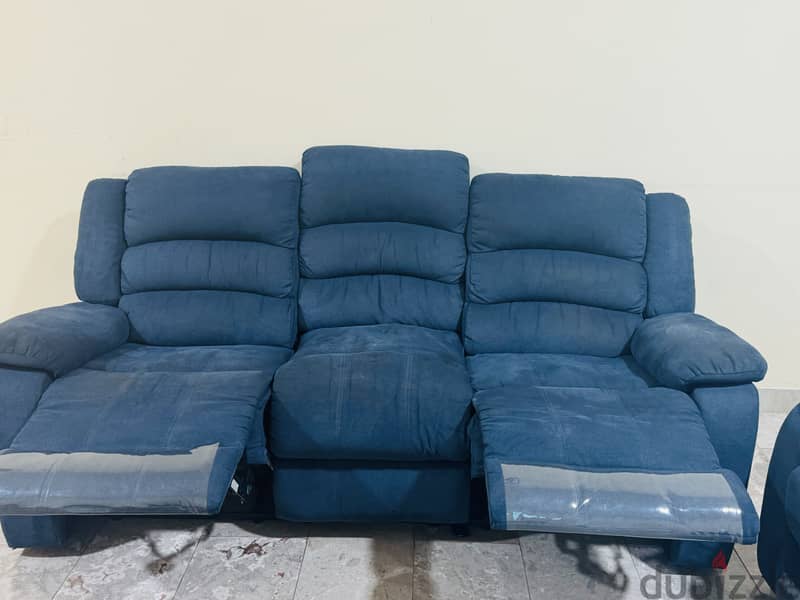 3+2 recliner sofa from Danube one year old in excellent condition. 3