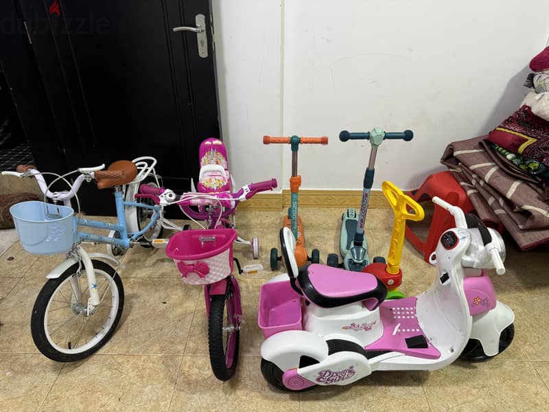 Kids cycle and Scooters 0