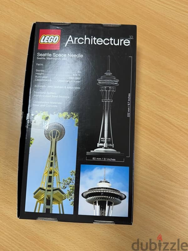 Seattle space needle lego 1