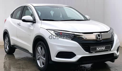 Honda HRV DX 2019*SUV*GCC*Service History*Free Warranty*Instalments