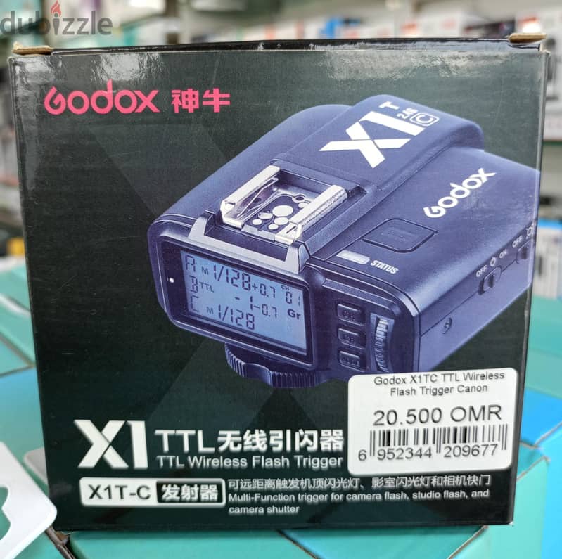 Godox X1TC TTL Wireless Flash Trigger Canon 0