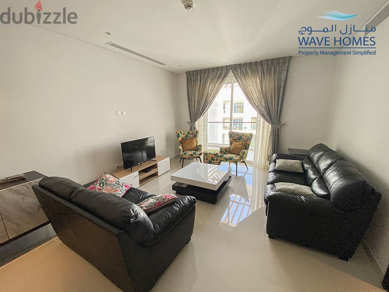 Furnished 1 Bedroom apartment in Al Mouj 7