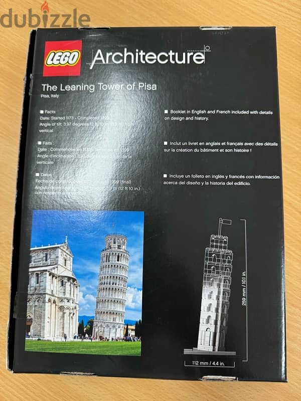 Lego leaning tower of Pisa 1