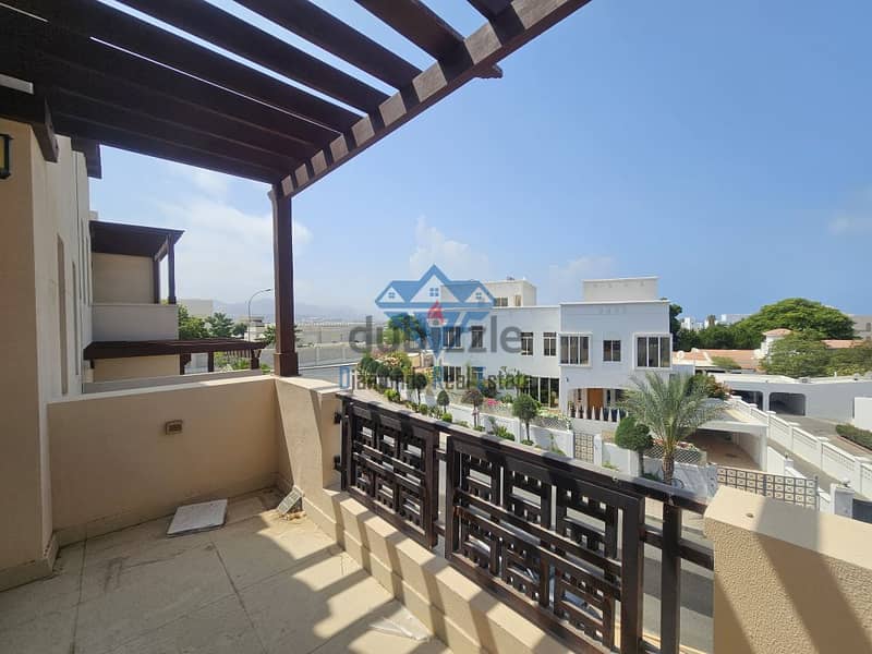 5 bedroom villa in compound with common pool for rent in qurum 10