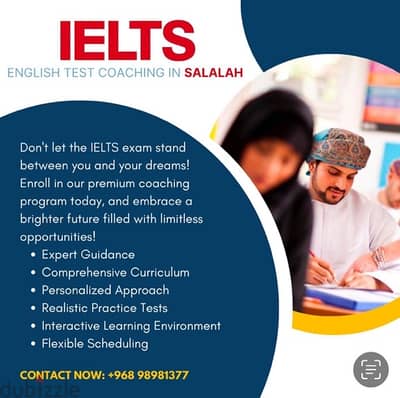 IELTS ENGLISH SALALAH 98981377