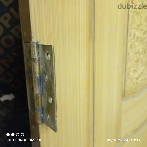 your room for best single door,  its very strong door. 2